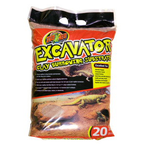 Глинен субстрат за влечуги, 4.54 кг. - Zoo Med Excavator Clay Burrowing Substrate